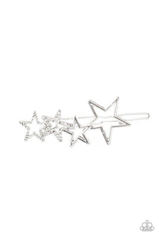 Paparazzi Hair Accessory - From STAR To Finish - White