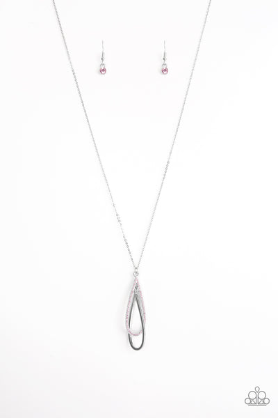 Paparazzi Necklace - Step Into The Spotlight - Pink