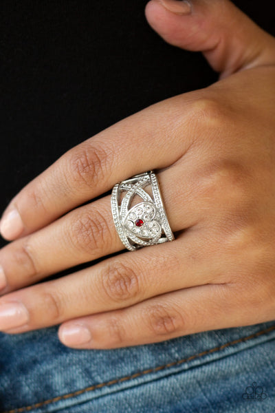 Paparazzi Ring - Sweetly Sweetheart - Red