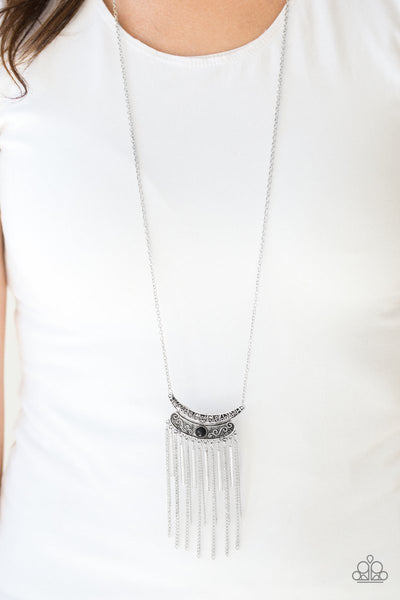 Paparazzi Necklace - Take Zen - Black