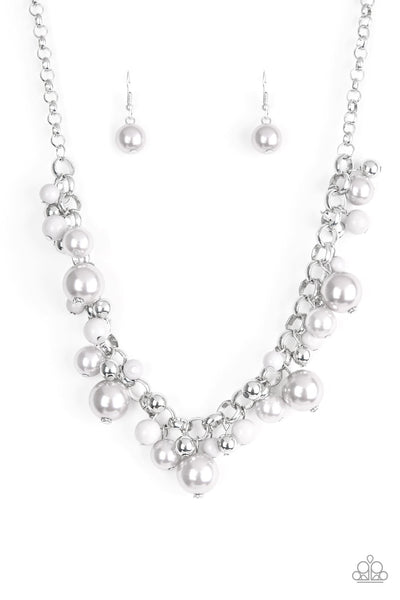 Paparazzi Necklace - The Upstater - Silver