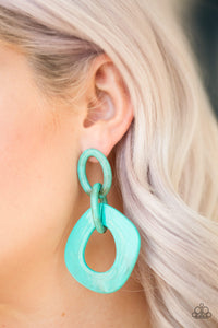 Paparazzi Earring - Torrid Tropicana - Blue