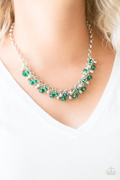Paparazzi Necklace - Trust Fund Baby - Green