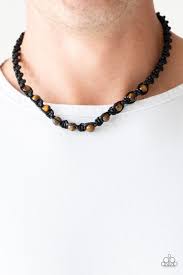 Paparazzi Urban Collection - The Ultimate Discoverer - Black Brown Necklace