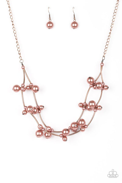 Paparazzi Necklace - Wedding Belles - Copper