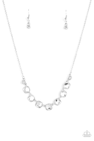 Paparazzi Necklace - Deluxe Luxe - White