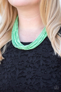 Paparazzi Necklace - Wide Open Spaces - Green