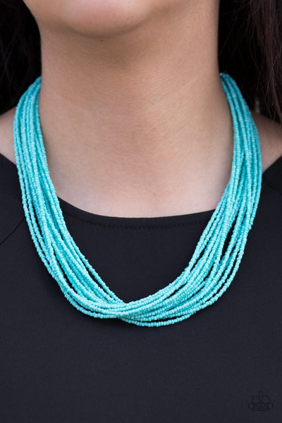 Paparazzi Necklace - Wide Open Spaces - Blue