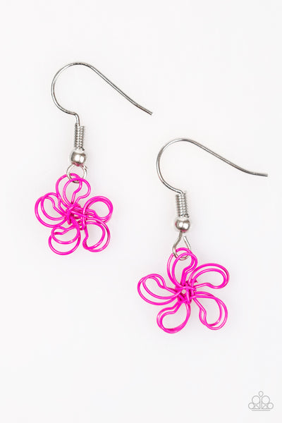 Starlet Shimmer Earring - Wire Flowers